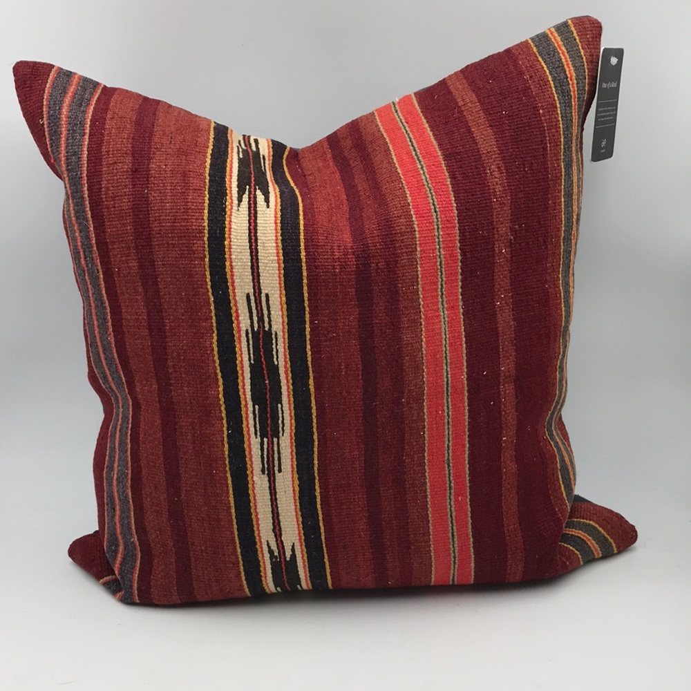 Loloi One Of A Kind Turkish Kilim Rug Pillow Cushion Cover